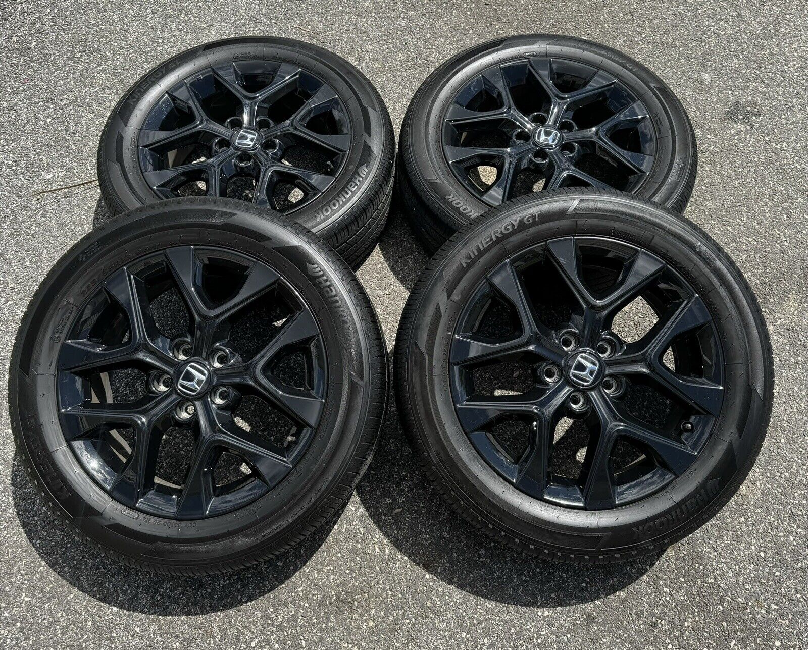 2023 Honda HR-V CR-V 18” Black Wheels Rims Tires 225/55/18 OEM 2022 2021 HRV CRV