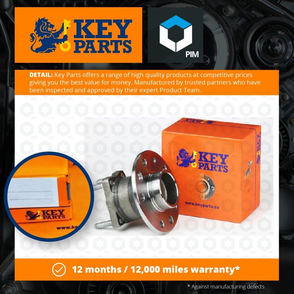 Wheel Bearing Kit fits OPEL ASTRA G 1.6 Rear 98 to 09 KeyParts 09120273 1604005
