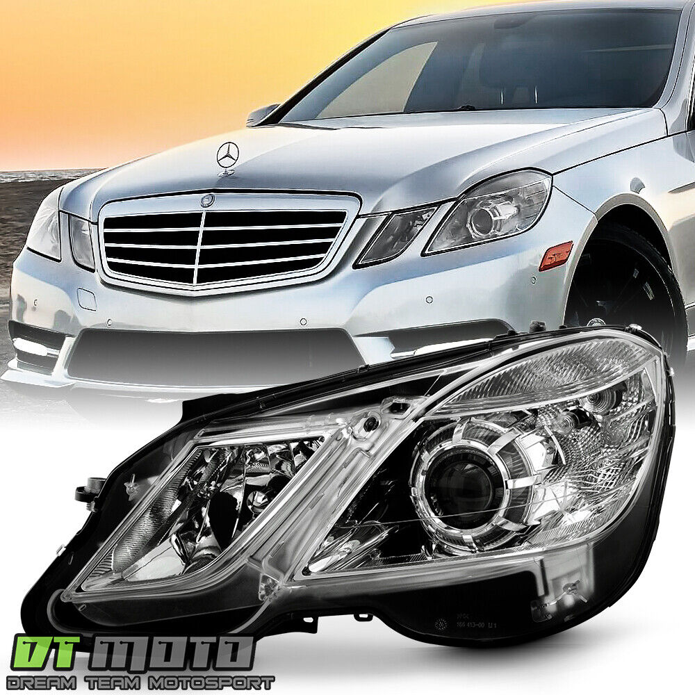 For 2010-2013 Mercedes Benz W212 E350 E550 Halogen Headlight Headlamp-Driver