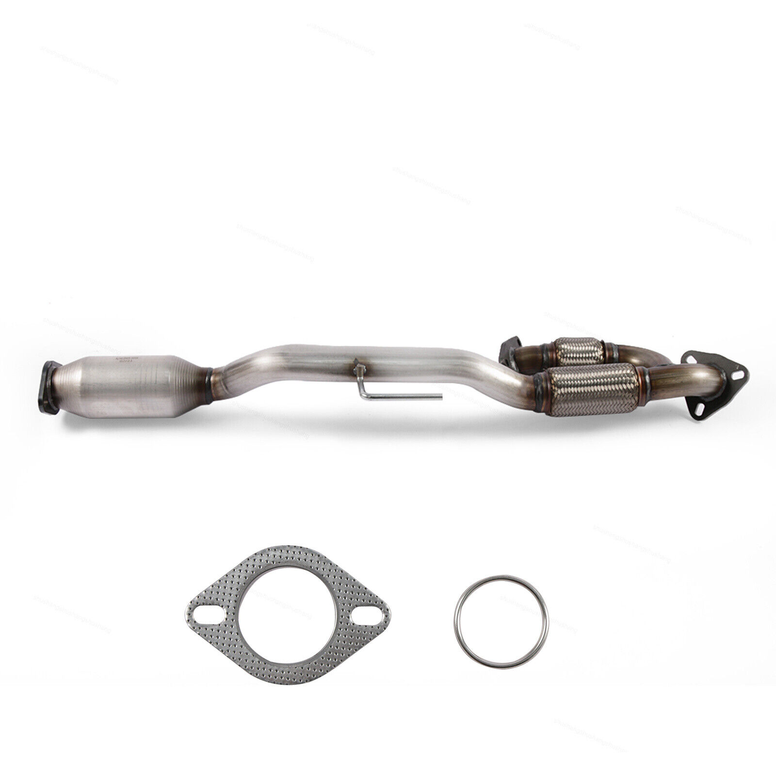 Rear Exhaust Catalytic Converter W/ Flex Y-Pipe Fit Nissan Murano 3.5L 2009-2014