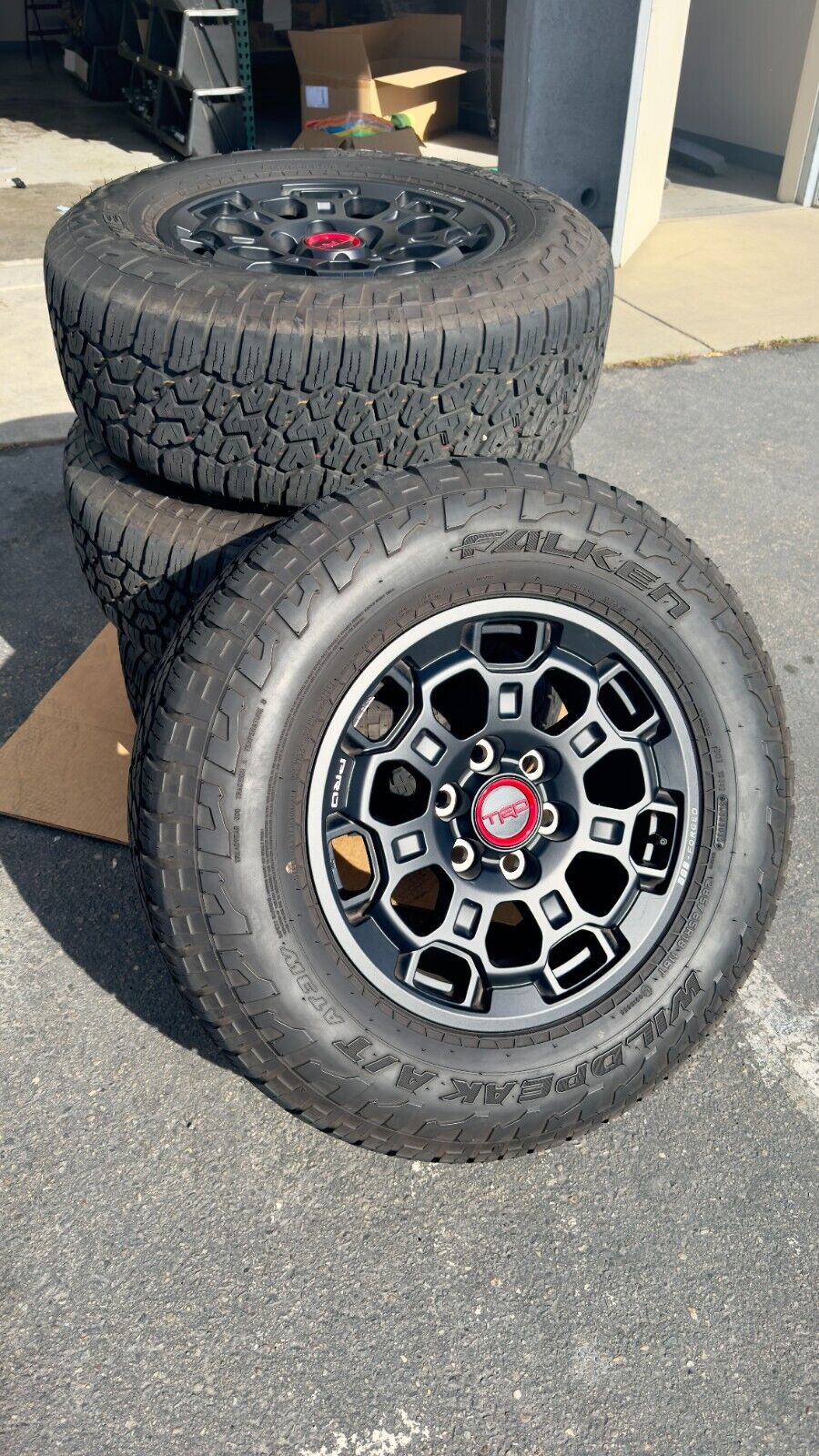 2023 Toyota Sequoia TRD Pro tires and rims
