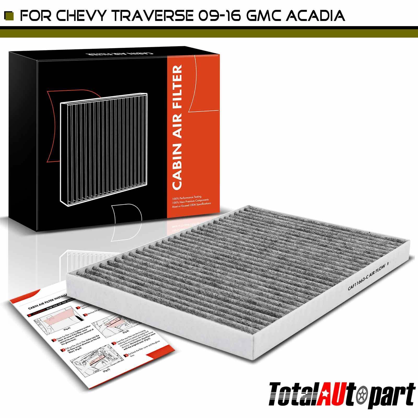 Activated Carbon Cabin Air Filter for Buick Enclave Chevy Traverse GMC Saturn 