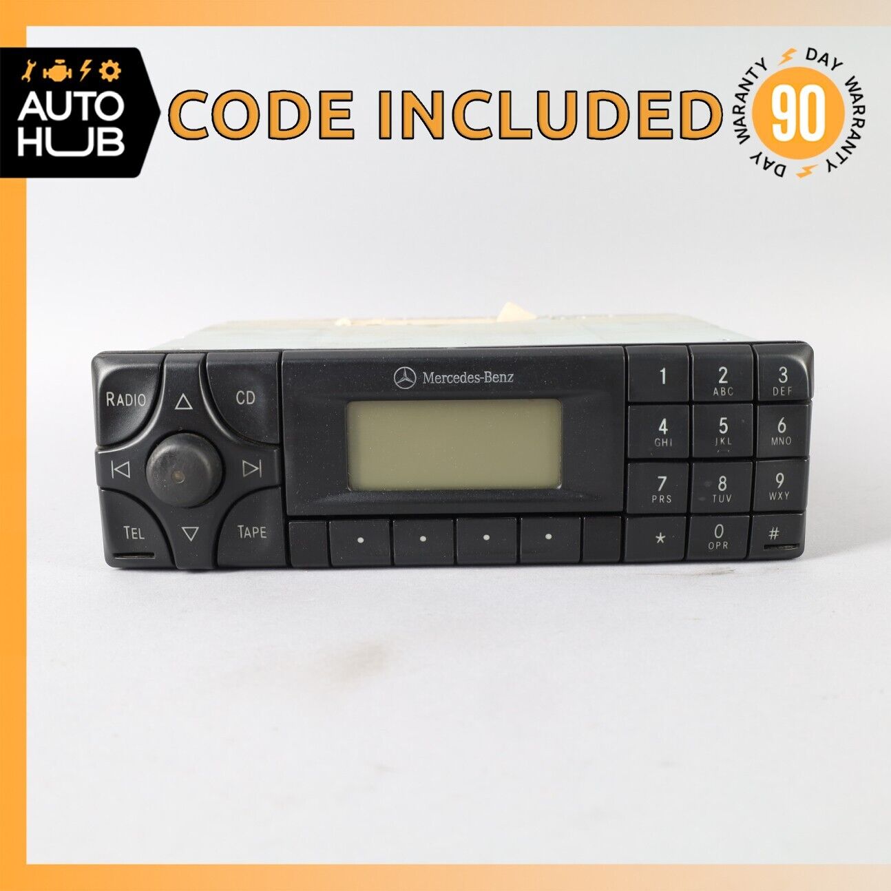 01-03 Mercedes W208 CLK430 E430 CLK320 FM/AM Audio Radio Player 2088201486 OEM
