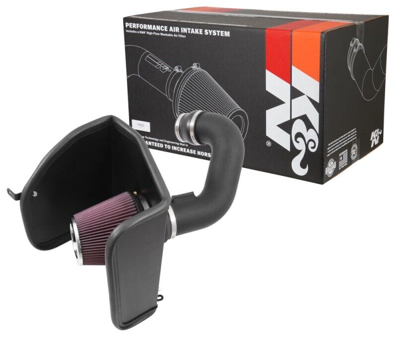K&N COLD AIR INTAKE - 57 SERIES SYSTEM FOR GMC Canyon 3.6L 2015 2016
