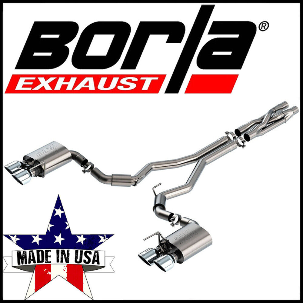 Borla ATAK Cat-Back Exhaust System fits 2020-2022 Ford Mustang Shelby GT500 5.0L
