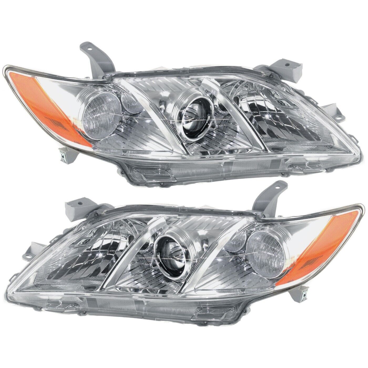 Headlight Assembly Set For 2007-2009 Toyota Camry Left and Right Sedan USA Built