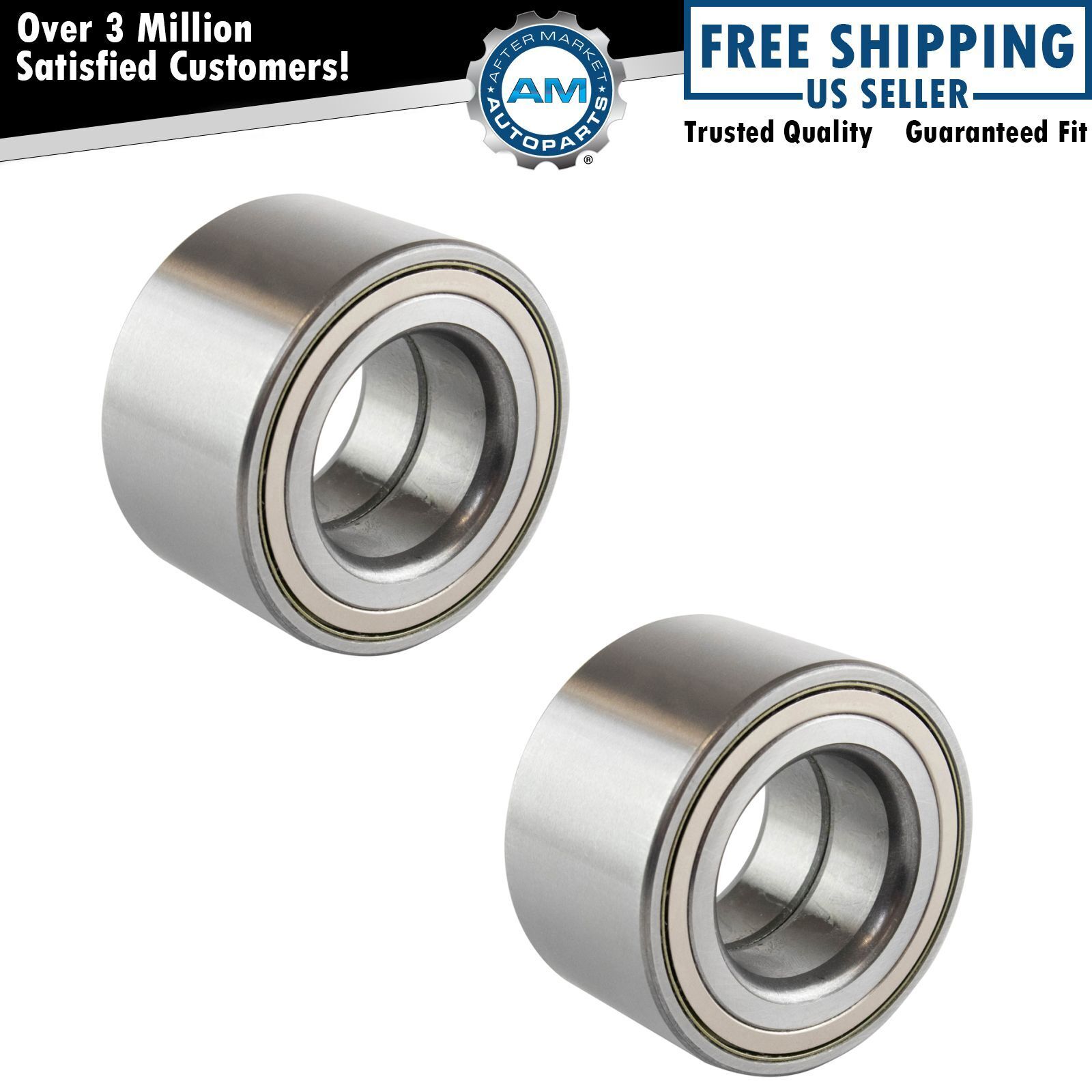 Wheel Hub Bearing Front Pair Set for Ford Escape Mazda Tribute Mercury Mariner