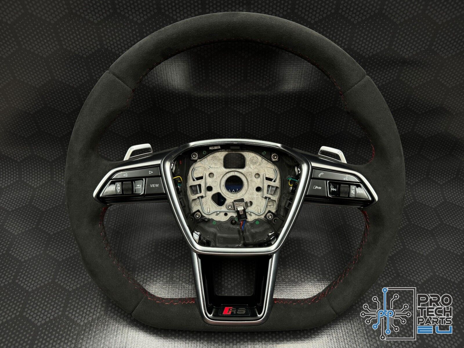 Genuine AUDI RS steering wheel alcantara A5,A6,A7,S5,S6,S7,,E-TRON,RS5,RS6,RS7