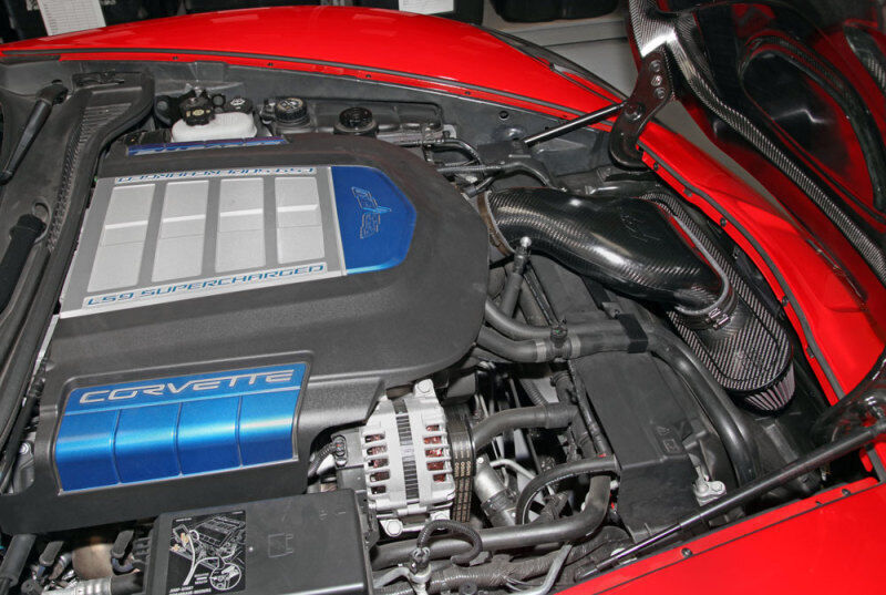 2009-2013 Chevy Corvette ZR1 C6 6.2L LS9 V8 K&N Performance Cold Air Intake CAI