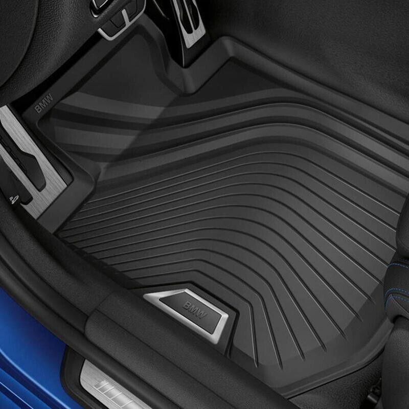 Genuine Front All Weather Floor Mats Set for BMW F30 F31 G20 330i M340i xDrive