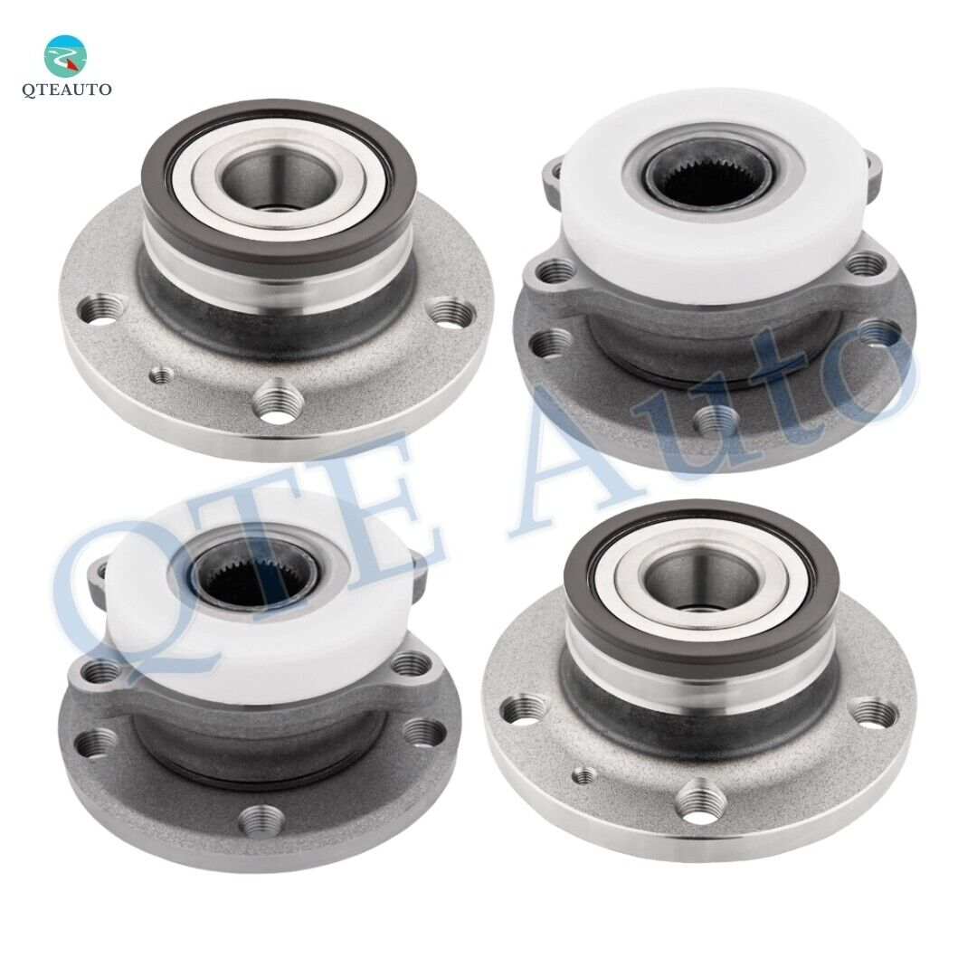 Set of 4 Front-Rear Wheel Hub Bearing Assembly For 2010 Volkswagen Golf City