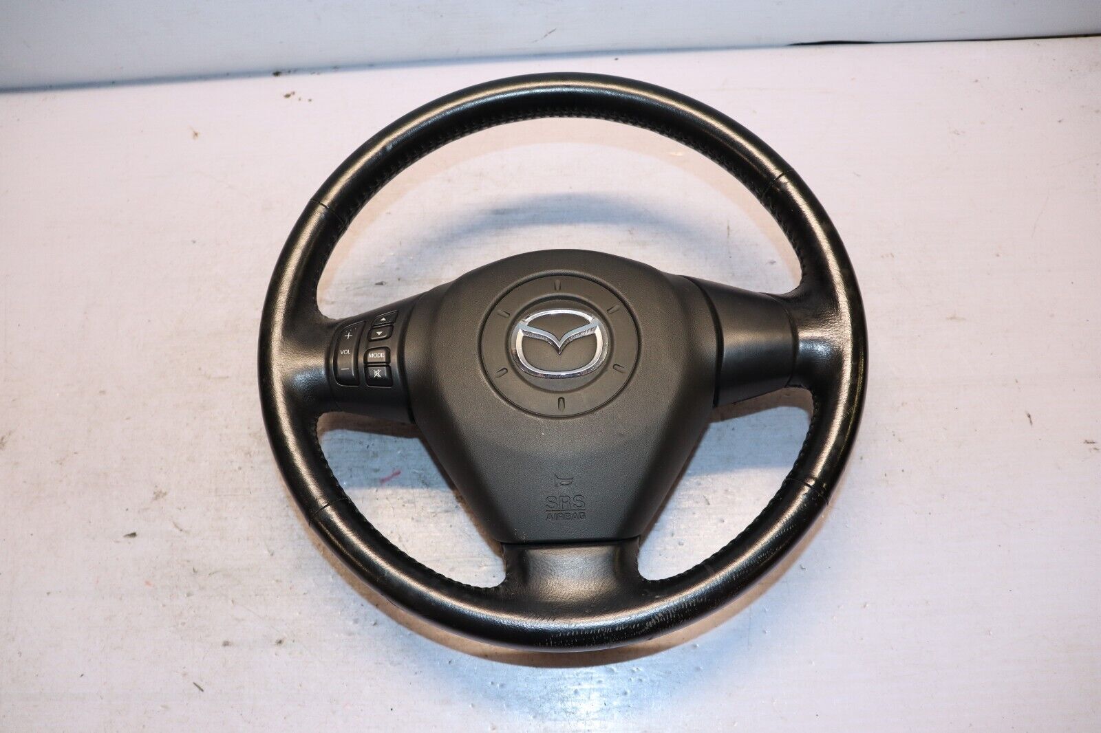 JDM 04 -08 Mazda RX-8 RX8 SE3P OEM Leather Steering Wheel 13B Renesis