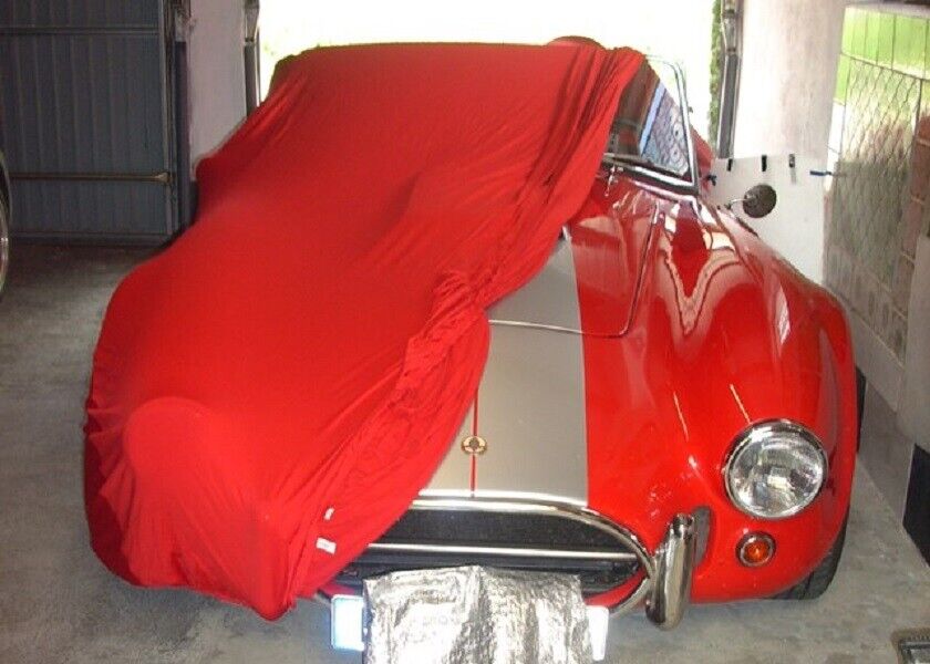 Full garage protective blanket car cover indoor red for AC Cobra / Shelby Cobra
