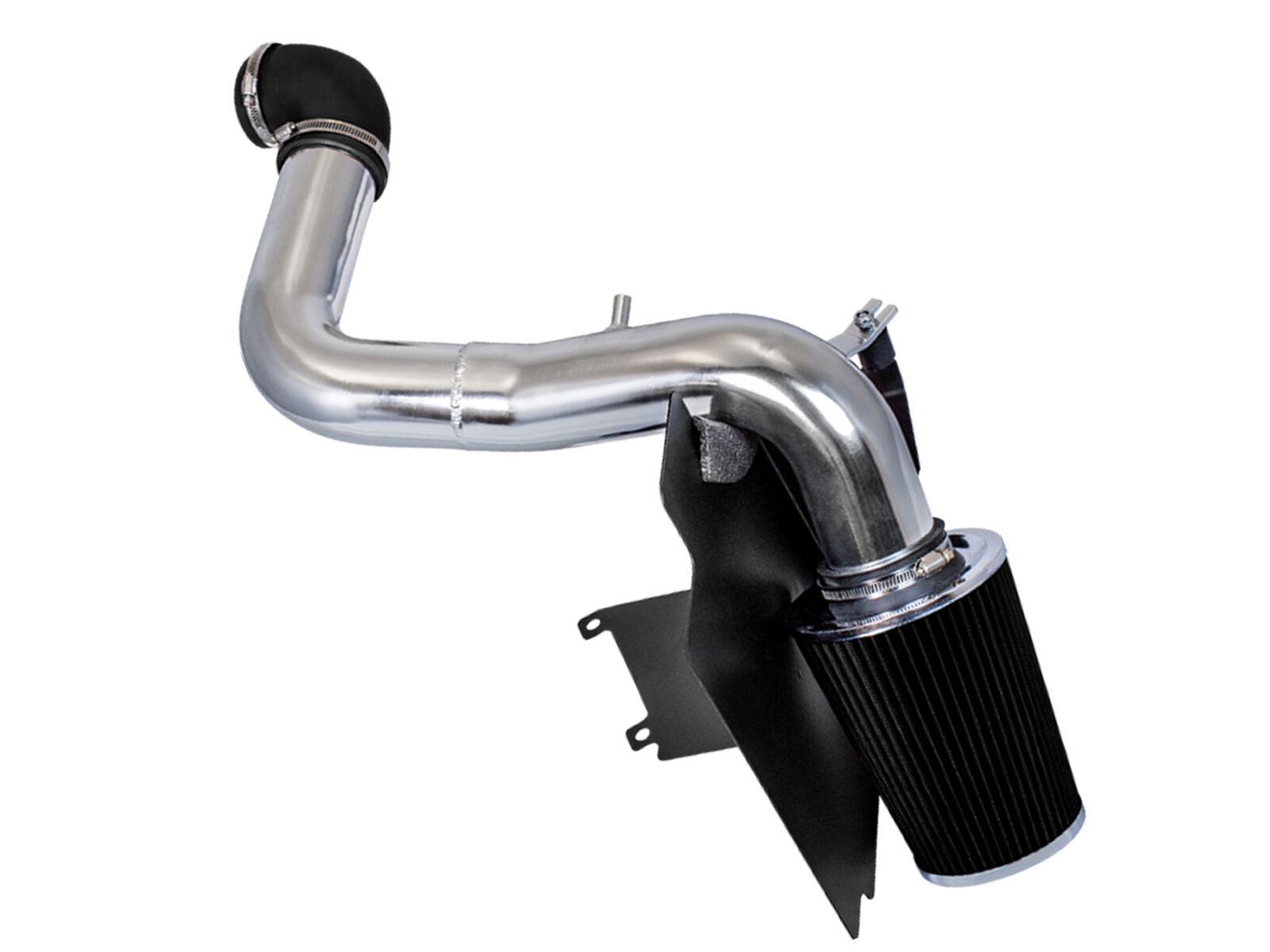 Cold BLACK Air Intake Kit + Heat Shield For CHEVY 98-03 S10 PICKUP 2.2L L4
