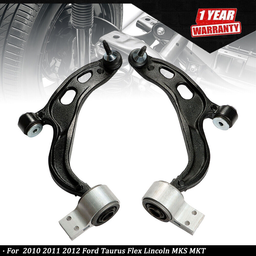 For 2010-2012 Ford Taurus Flex Lincoln MKS MKT 2Pcs Front Lower Control Arm