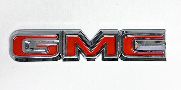 1978-87 GMC Caballero Tail Gate METAL Emblem New Reproduction GM Part # 3074815