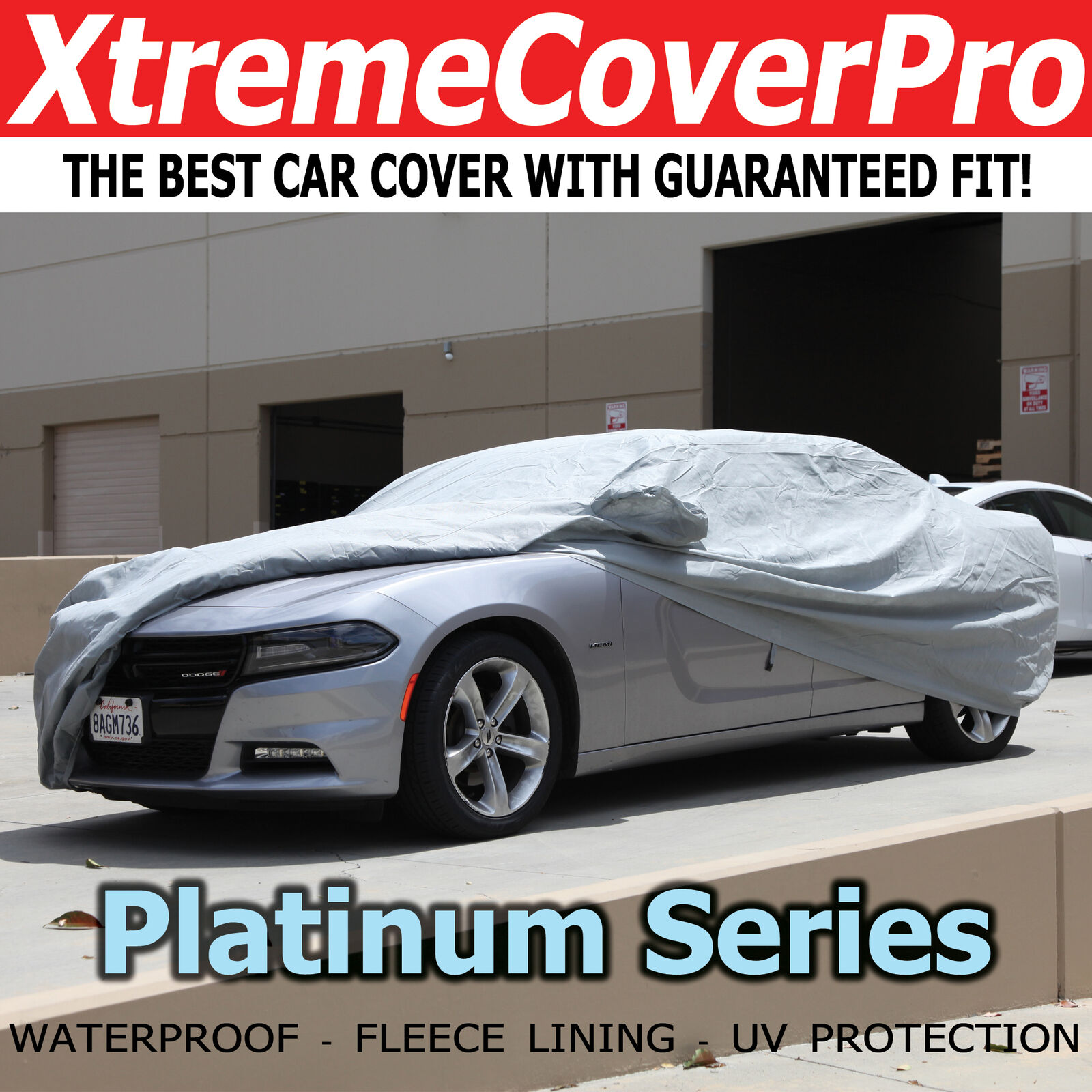 2015 PORSCHE 911 Turbo Turbo S Waterproof Car Cover w/Mirror Pockets - Gray