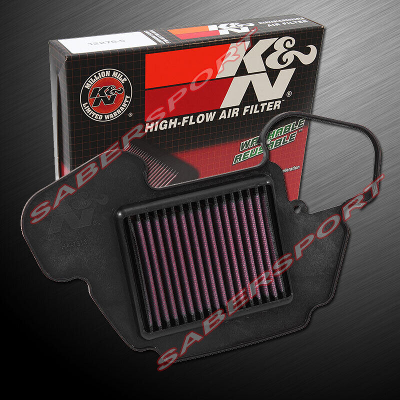 K&N HA-1313 Hi-Flow Air Filter for 2014-2020 Honda MSX125 & Grom 125