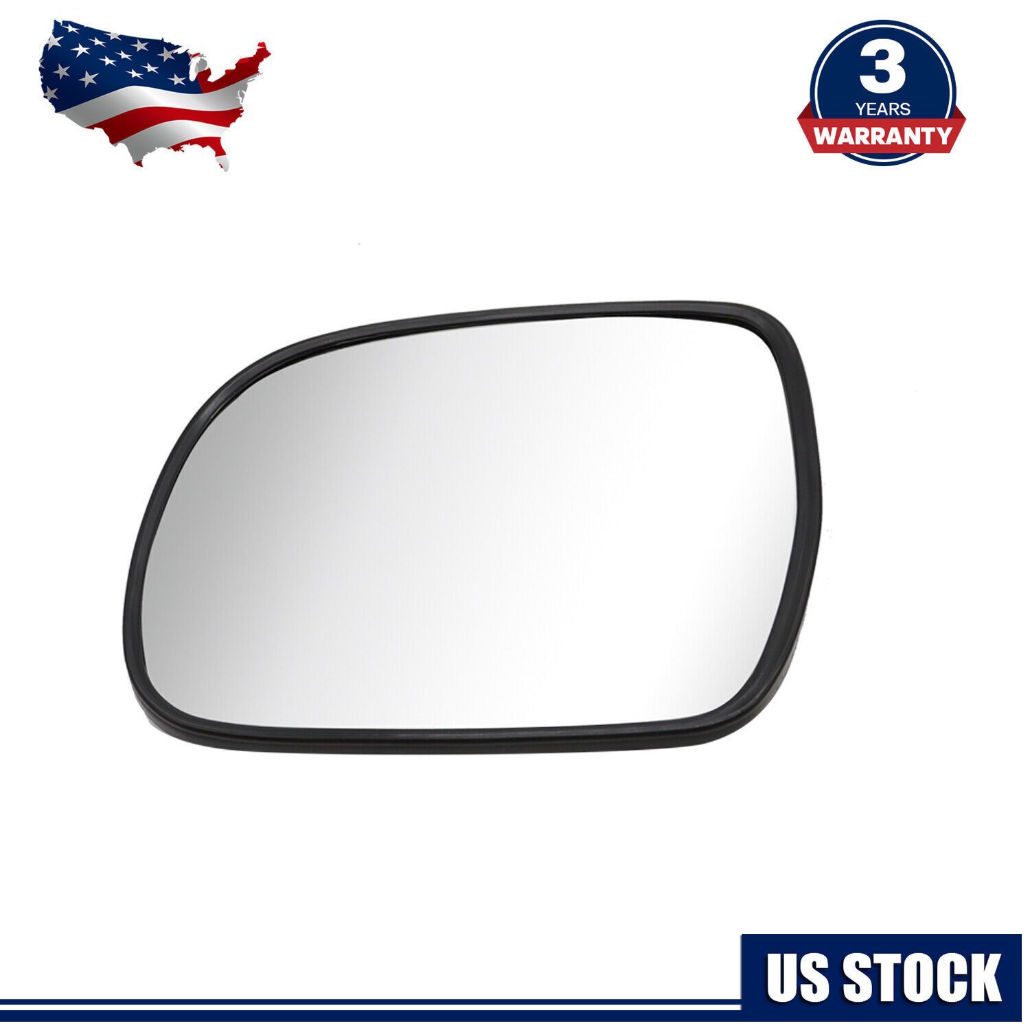 For Lexus RX300 RX330 RX350 RX400H 04-09 Mirror Glass Power Heated Driver Side