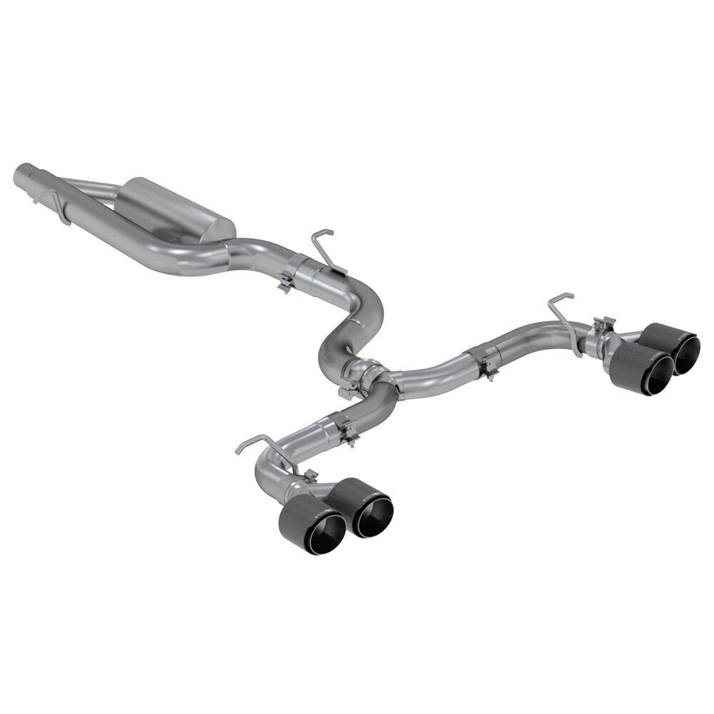 MBRP S46033CF Stainless Cat Back Exhaust for 2015-2019 Volkswagen Golf R 2.0L