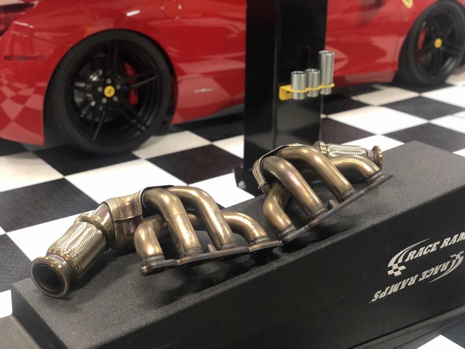 Ferrari 458 Oem Exhaust Manifolds Headers Left Right