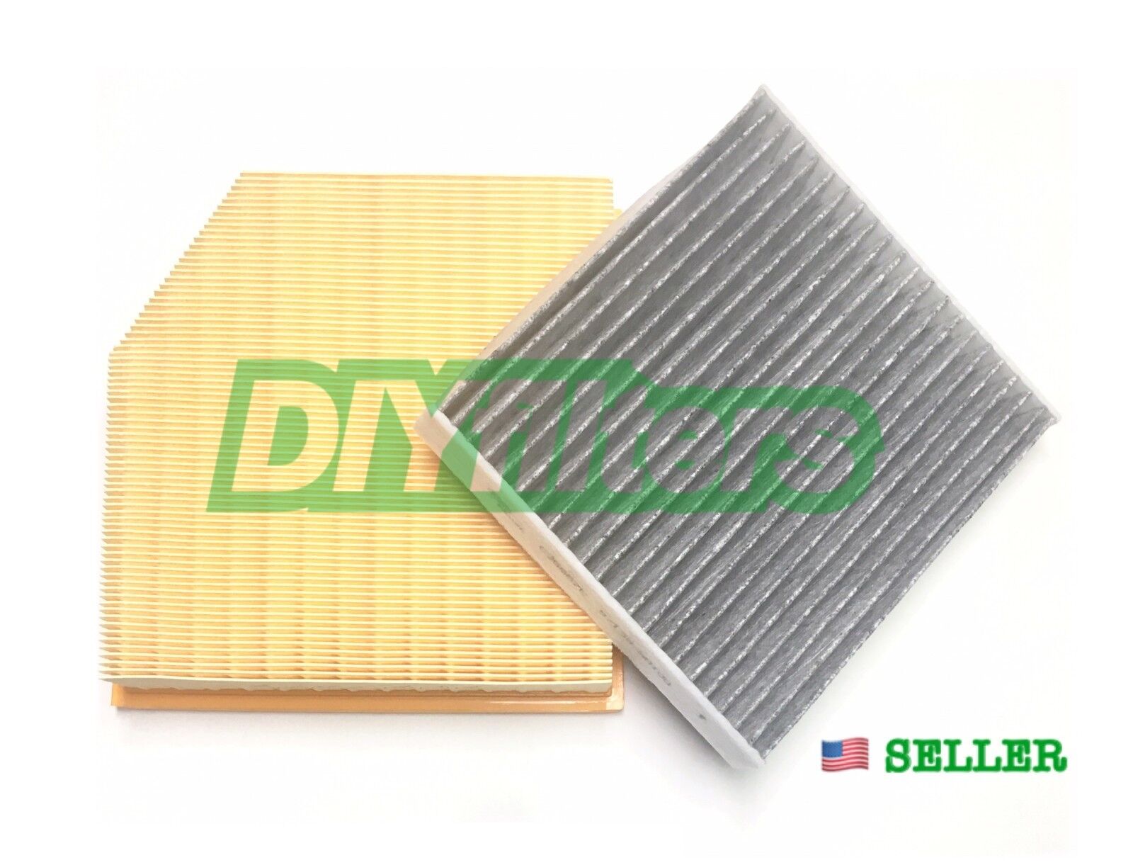 Engine & Carbonized Cabin Air Filter Fits 2008-2011 Lexus GS460 V8 Fast Ship