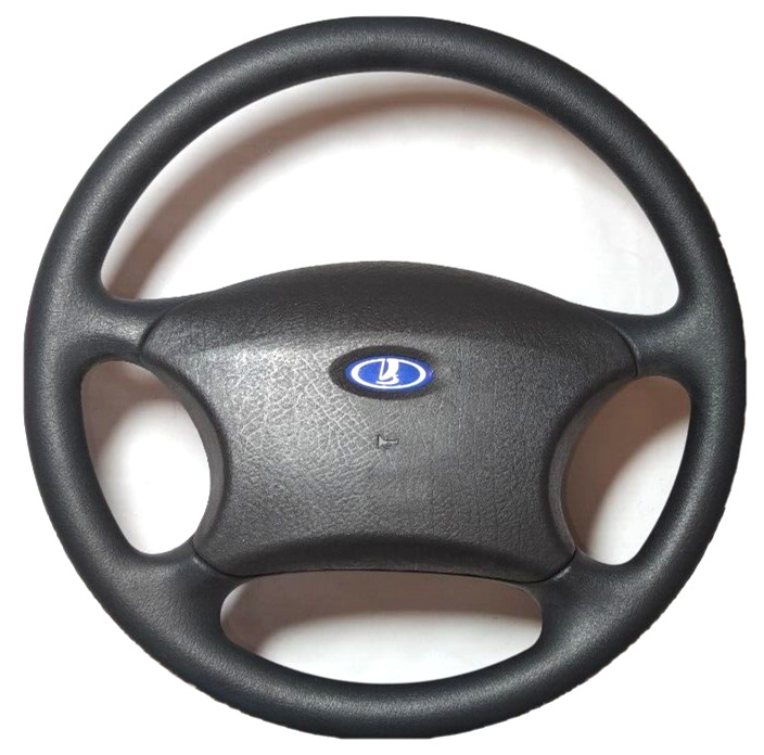 Steering Wheel FITS LADA 2101 2103 2105 2107 2121 21213 21214 COMPLETE DARK GREY
