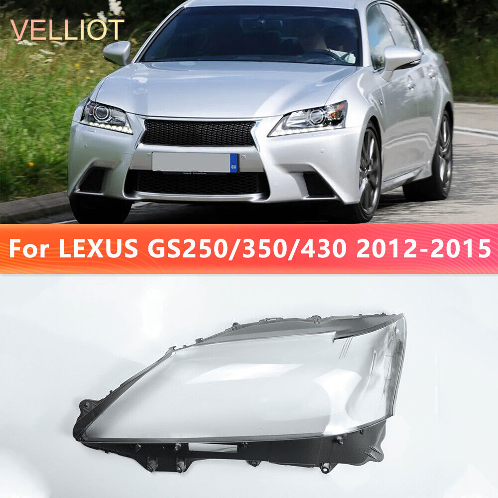 2012-2015 For Lexus GS250 GS350 GS450H Left Headlight Headlamp Lens Shell Cover