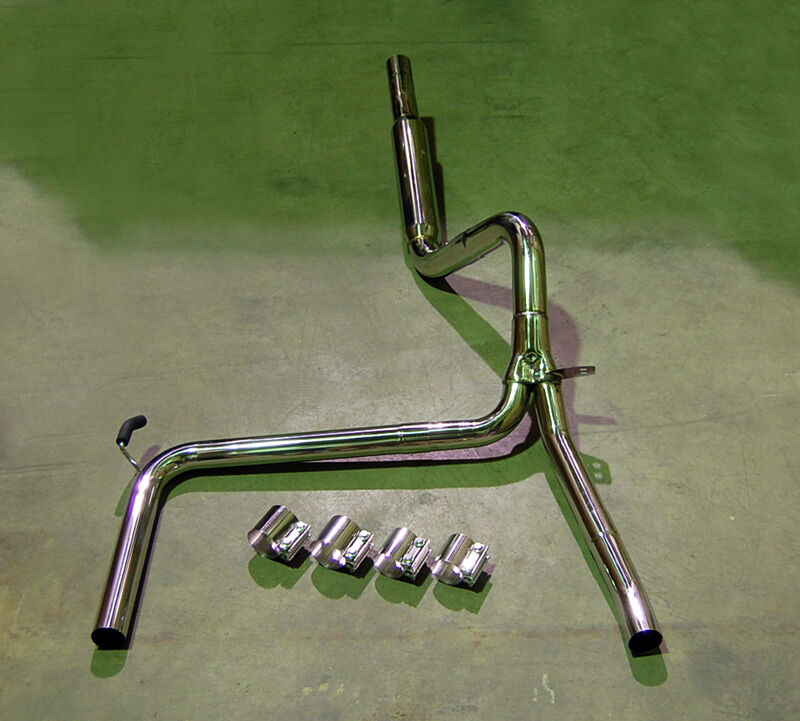 Catback Stainless Exhaust + Bandclamps LS1 LT1 SS Z28 FOR Camaro Trans Am 3