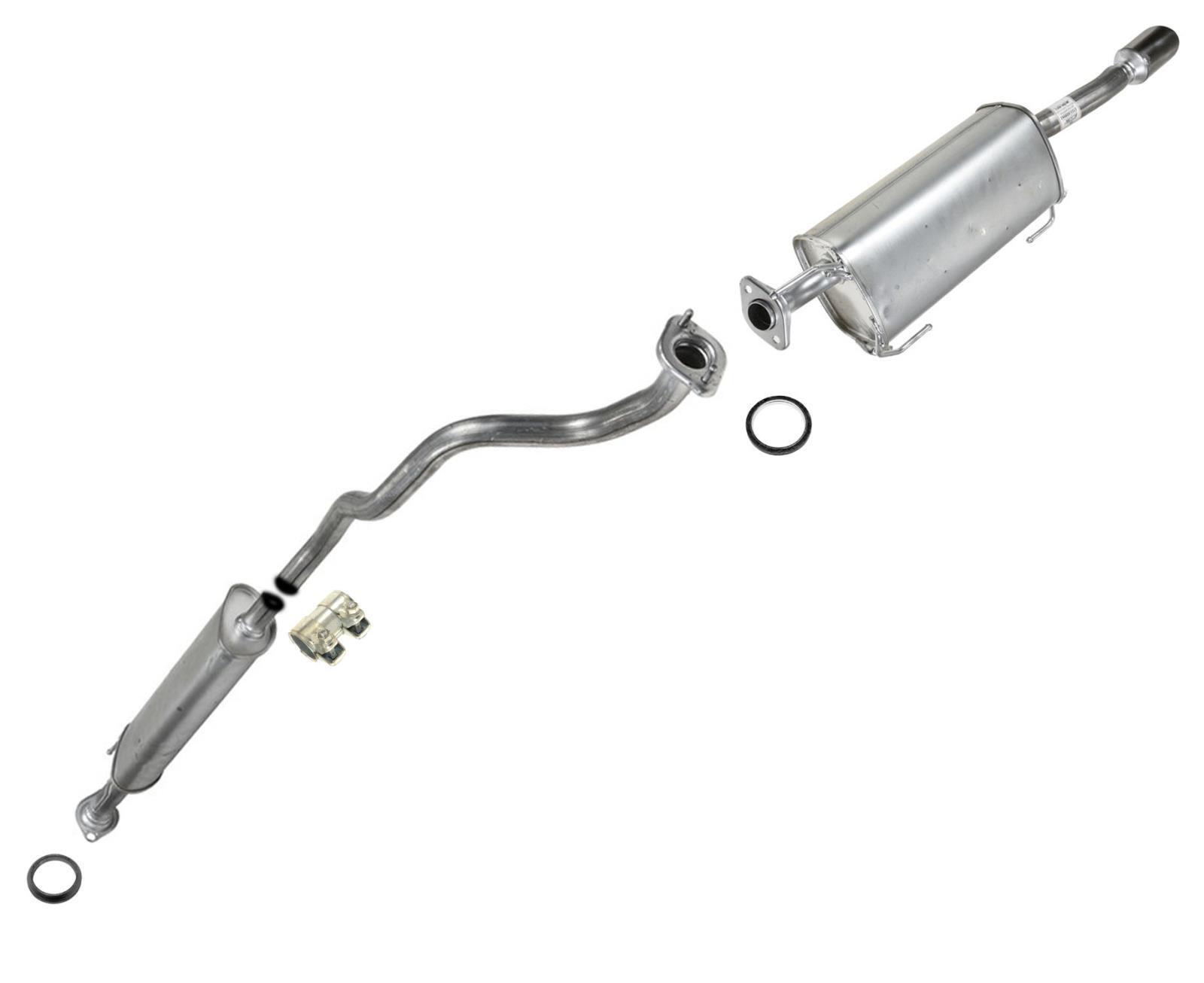 Exhaust System Resonator & Muffler Fits 2013-2017 Nissan Sentra 1.8L