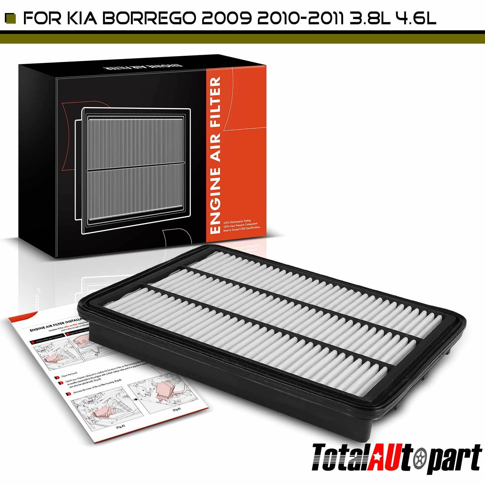 New Engine Air Filter for Kia Borrego 2009 2010 2011 V6 3.8L V8 4.6L 281132J000