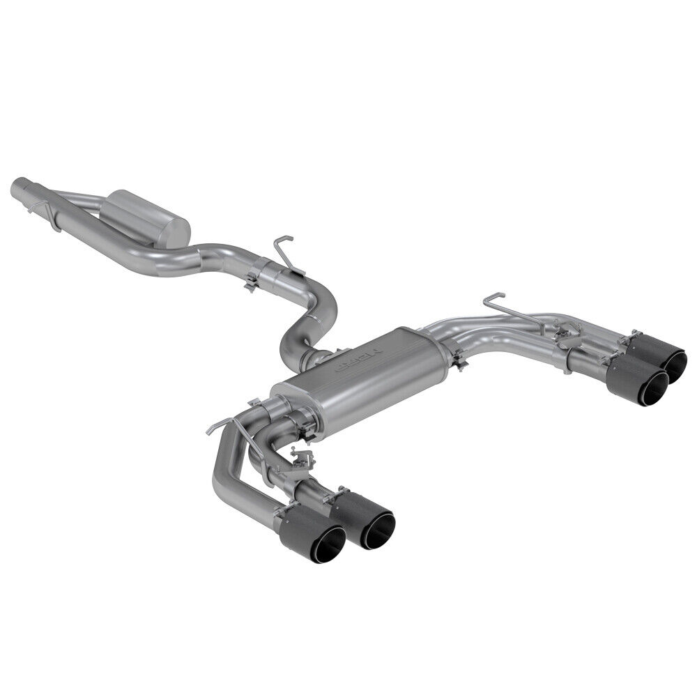 MBRP S46043CF Armor Pro Stainless Cat Back Exhaust for 2015-2020 Audi S3 2.0L