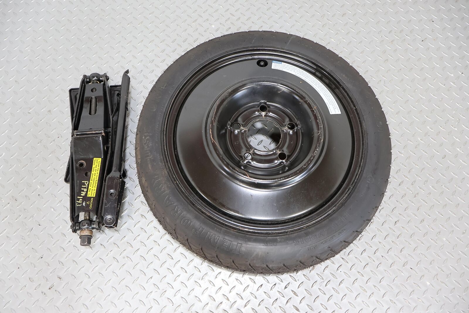 93-02 Pontiac Firebird Trans Am OEM Compact Spare Tire W/ Jack & Tire Iron