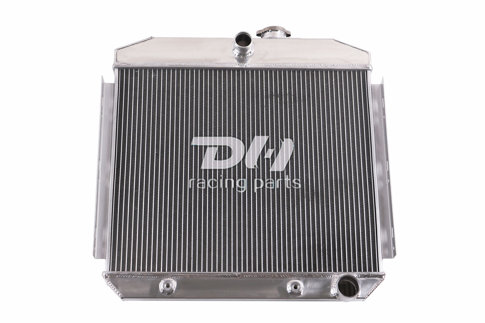 4Row Radiator For 1955-1957 Chevy Bel Air Del Ray One-Fifty Two-Ten 3.8/4.3/4.6L
