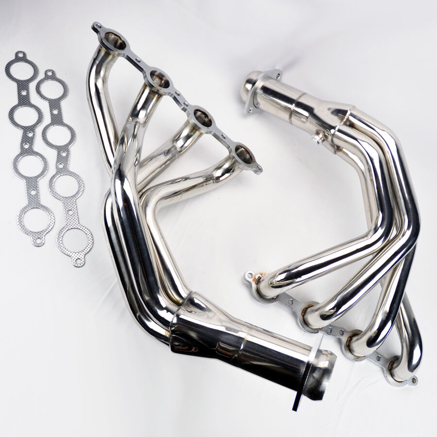 Chevy Corvette 2005-2013 C6 LS2 LS3 Stainless Race Exhaust Headers Manifolds