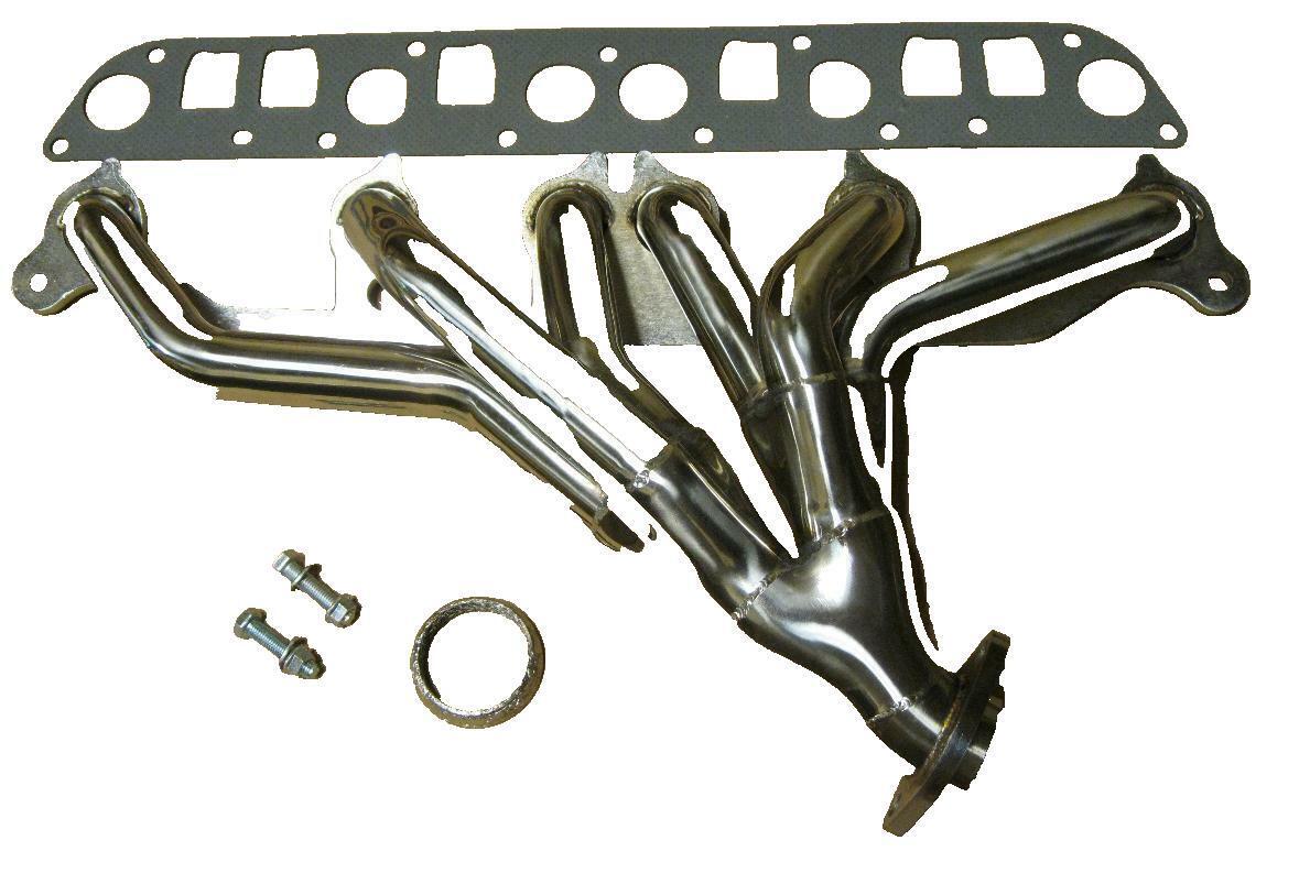 Fits 1991 - 1999 Jeep Wrangler Cherokee 4.0L Polished Stainless Header TJ YJ XJ 