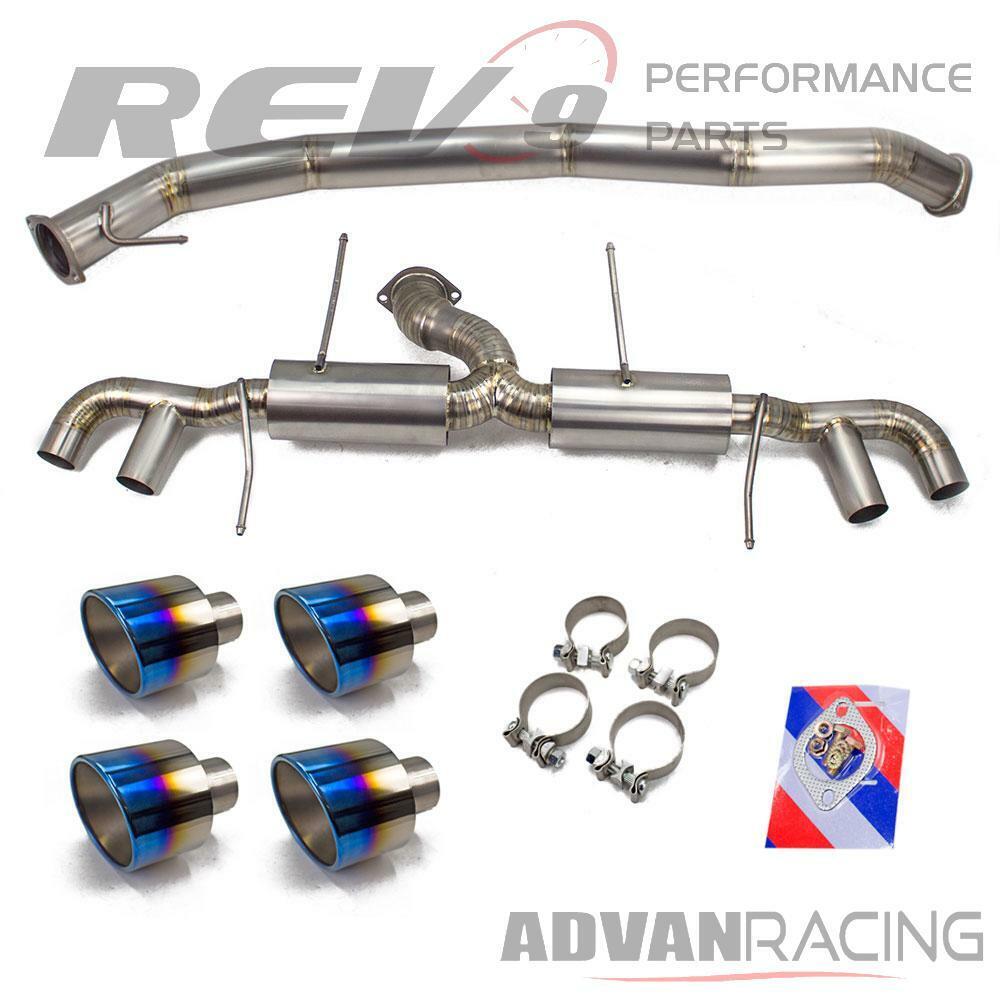 for GT-R R35 09-19 Cat-Back Exhaust System Super Light Weight Titanium