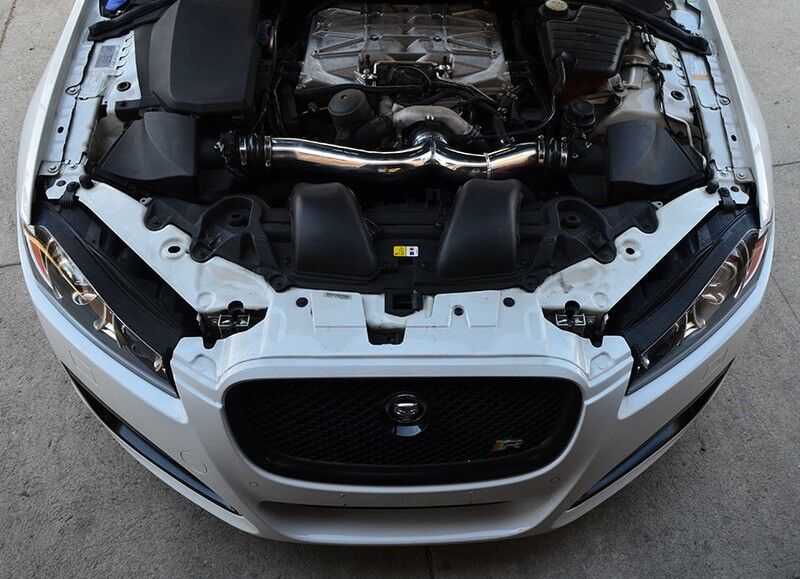 Jaguar XF V6 SC 2016 special combo performance air intake tube and filter combo