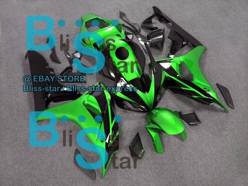 Green Glossy INJECTION Fairing Fit Honda CBR1000RR 2006-2007 07 A2