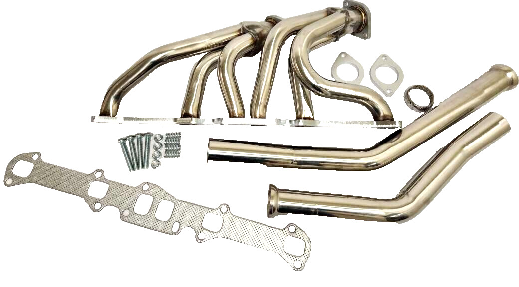 L6 144 170 200 250 CID Stainless Steel Performance Exhaust Headers for Ford Merc