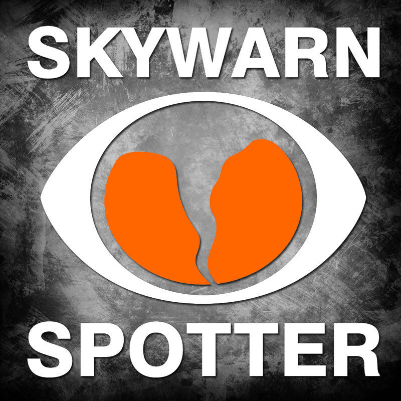 SkyWarn Spotter - Vinyl Decal - Storm Chaser Sky Warn, emergency