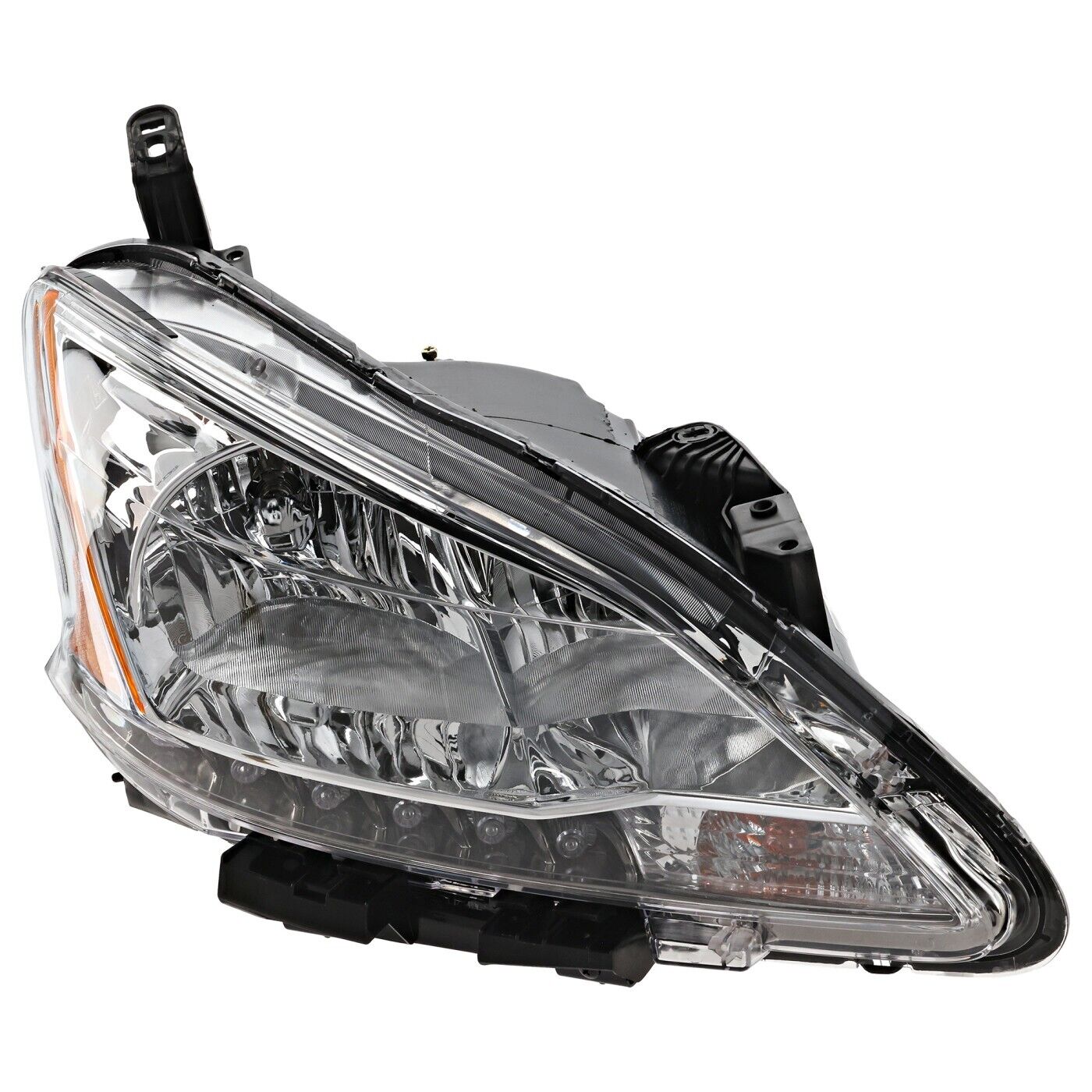 Headlight Headlamp Halogen Passenger Side Right RH for 13-15 Nissan Sentra