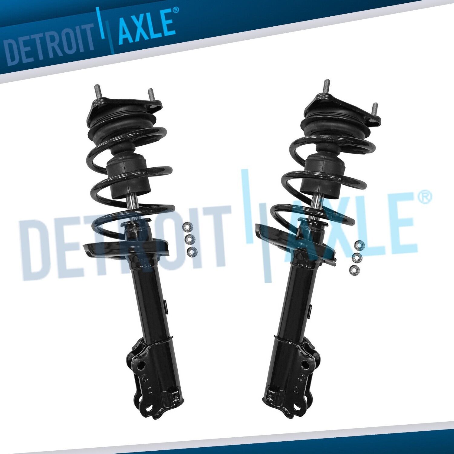 Front Left Right Quick Struts w/ Coil Spring Assembly Set for 2014-2019 Kia Soul