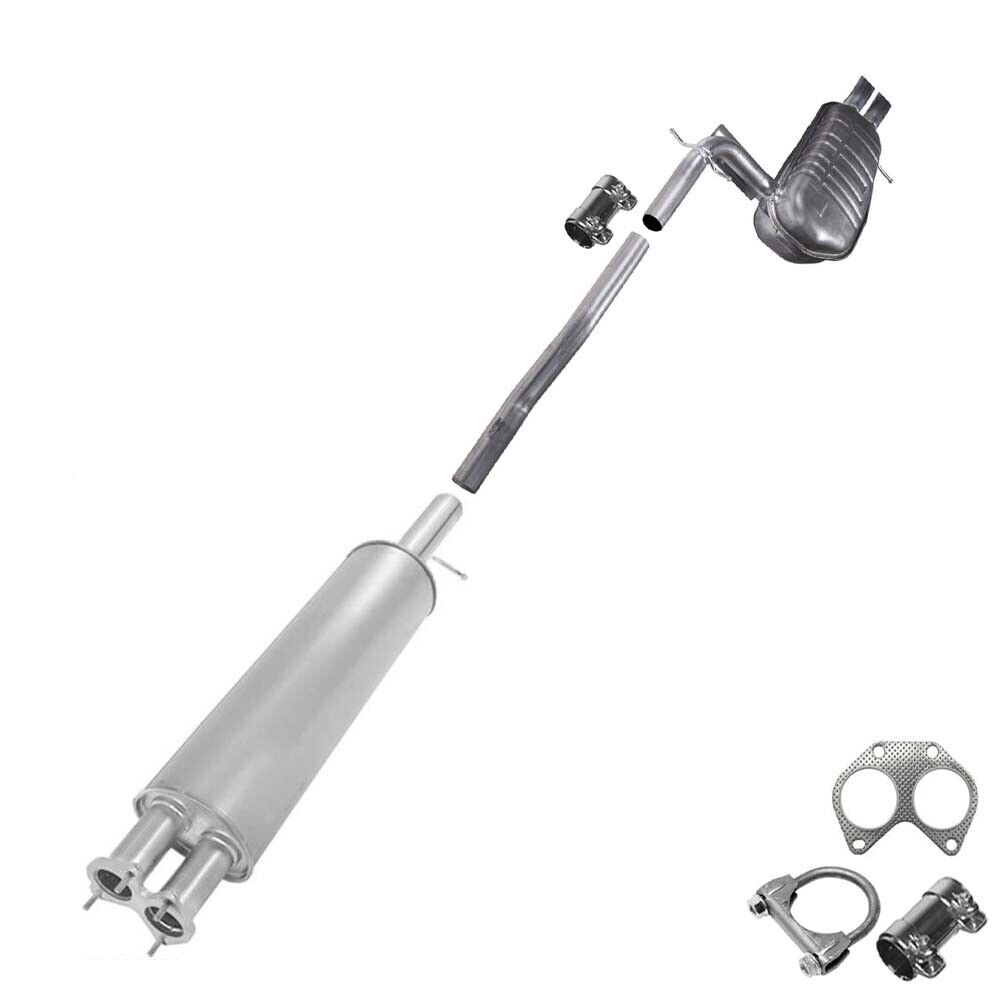 Resonator Pipe Muffler Exhaust System Kit fits: 2007-2014 Volvo XC90 3.2L