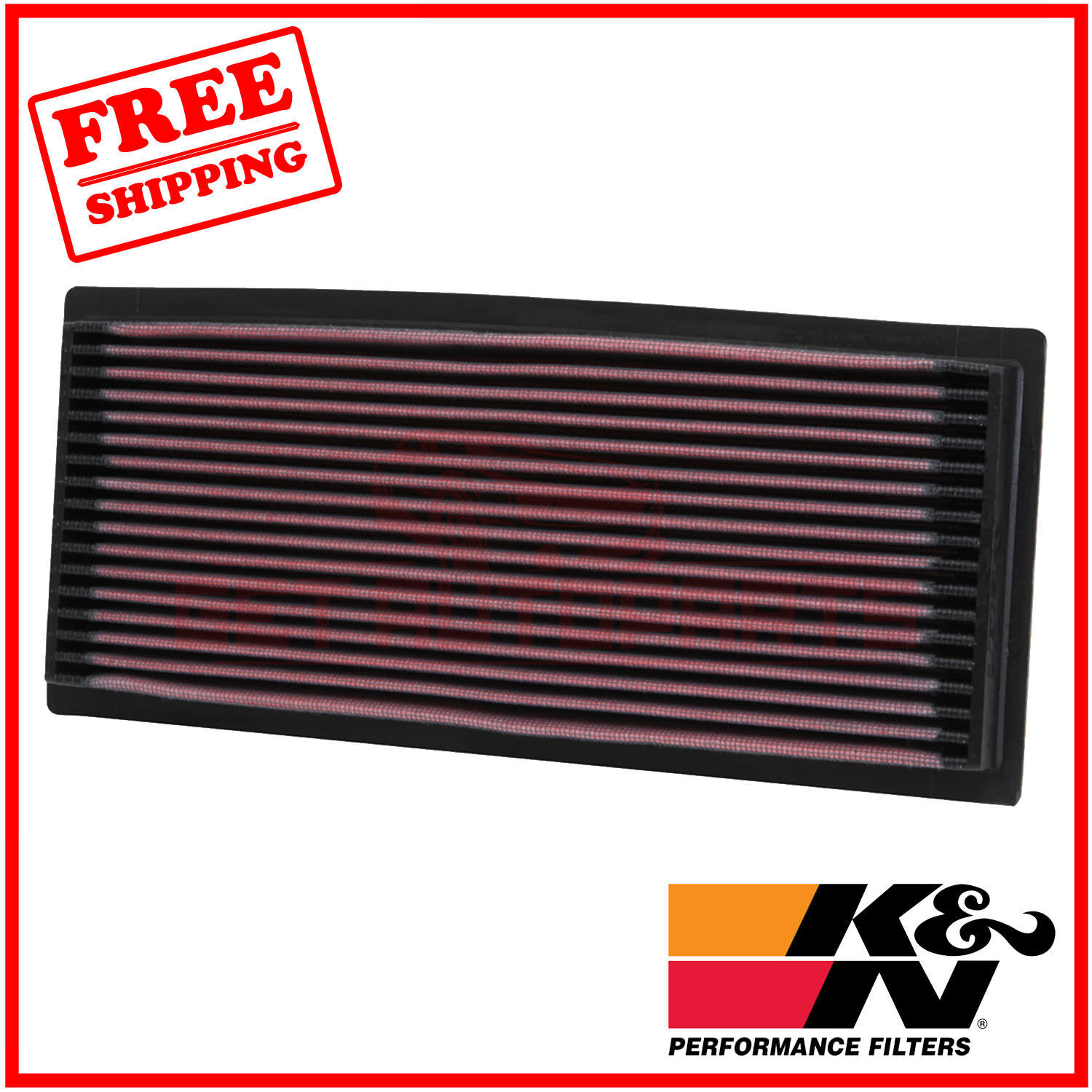 K&N Replacement Air Filter for Dodge Viper 1992-2002