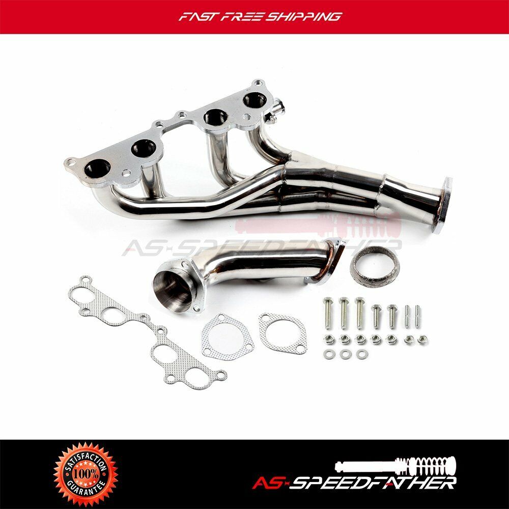 STAINLESS STEEL FOR 00 01 Toyota Tacoma EXHAUST/MANIFOLD  TRI-Y HEADER 2.7L 2.4L