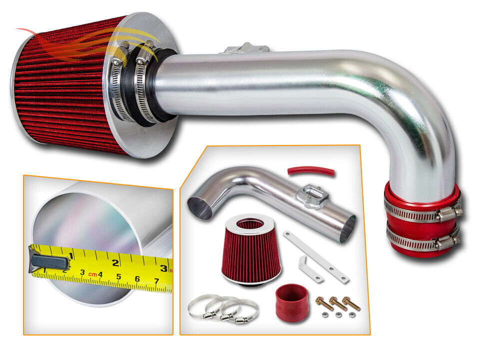RED Ram Air Intake Kit+Filter For 2011-2016 Chevy Cruze/Sonic 1.4L Turbo