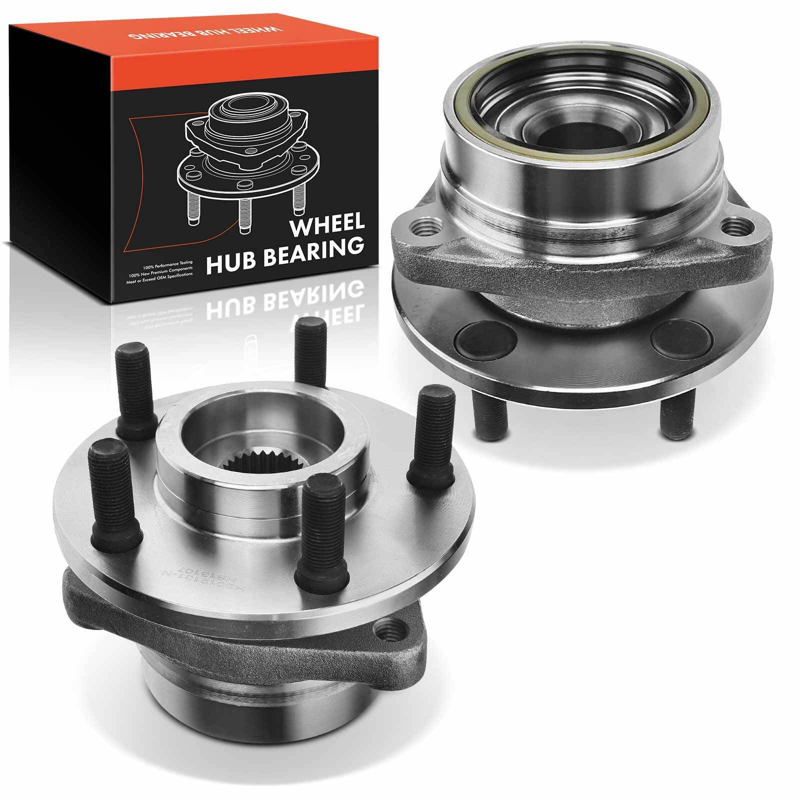 2x Front Wheel Hub Bearing Assembly for Jeep Cherokee Comanche Wagoneer Wrangler