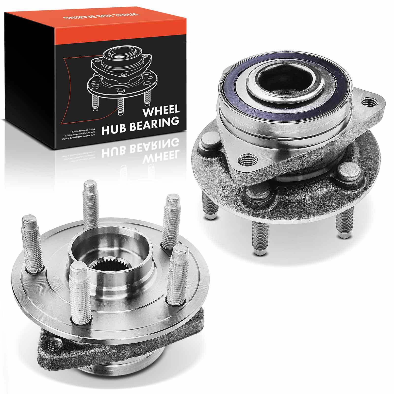 2x Front Left & Right Wheel Hub Bearing Assembly for Chevrolet Cruze 2016-2019