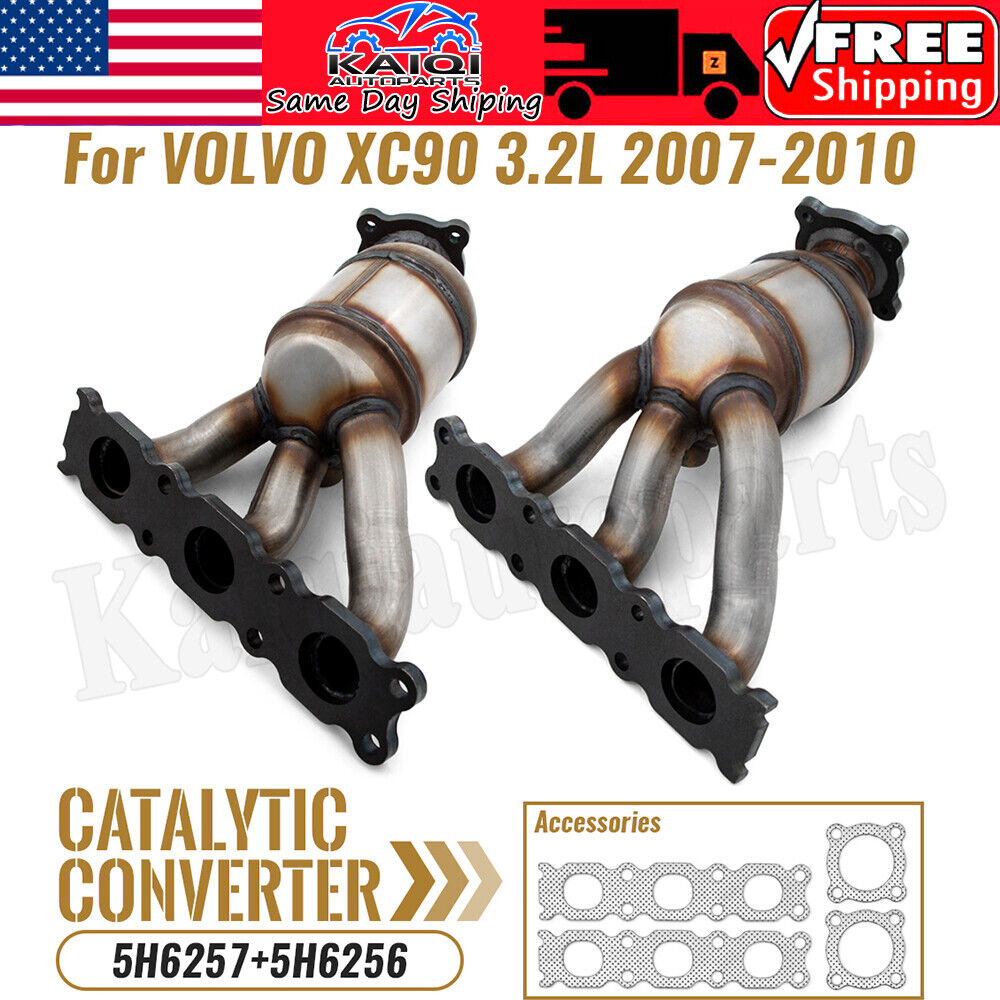 For 2007-2010 Volvo XC90 3.2L Exhaust Manifold Catalytic Converter 5H62-57/56